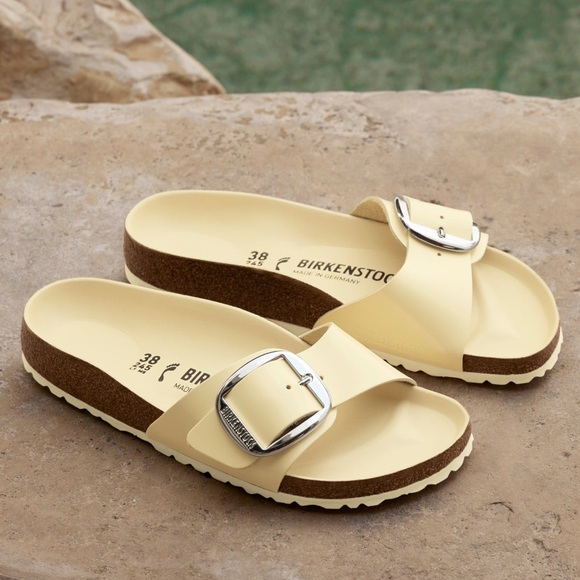 Birkenstock Madrid Leather Big Buckle Women's Sandals - Picture 3 of 10
